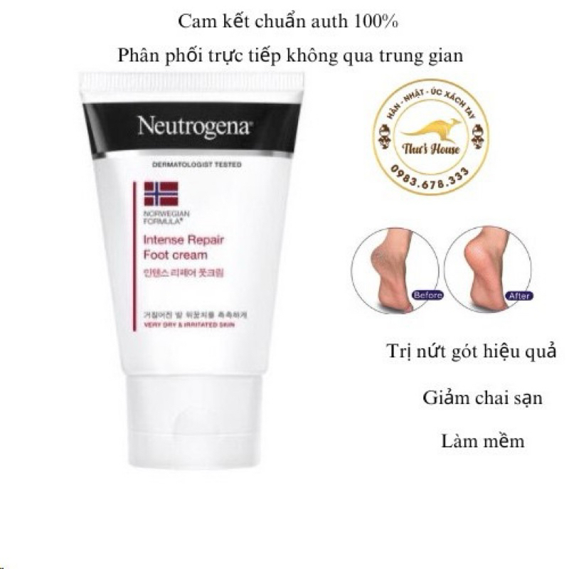 Foot Cream Kem Nứt Gót Làm Mềm Hồng Gót Chân Mẫu Mới
