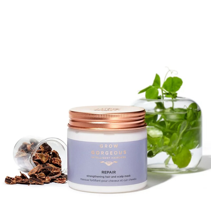 Mặt nạ phục hồi tóc và da đầu Grow Gorgeous Repair Strengthening Hair & Scalp Mask