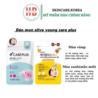 Miếng dán mụn Careplus của Olive Young