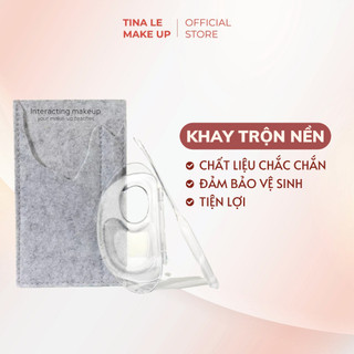 Khay trộn nền có bao đựng