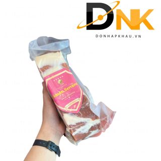 Đùi heo trắng muối Serrano không xương – Gran Reserva Motesano 1KG: Vị ngon Tây Ban Nha đích thực