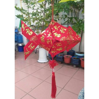 1 cặp cá chép lung linh treo trang trí Tết