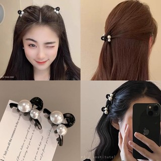 Set 2 kẹp tóc mái đính hạt siêu xinh dễ thương cho nữ kt23