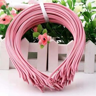 Bờm Tóc Cài Tóc  Phôi Bờm Bọc Vải Nhiều Màu 5mm
