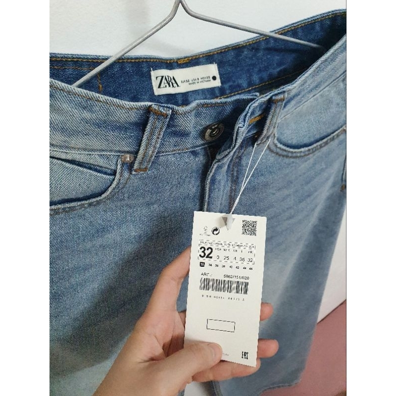 High rise wide legs jean