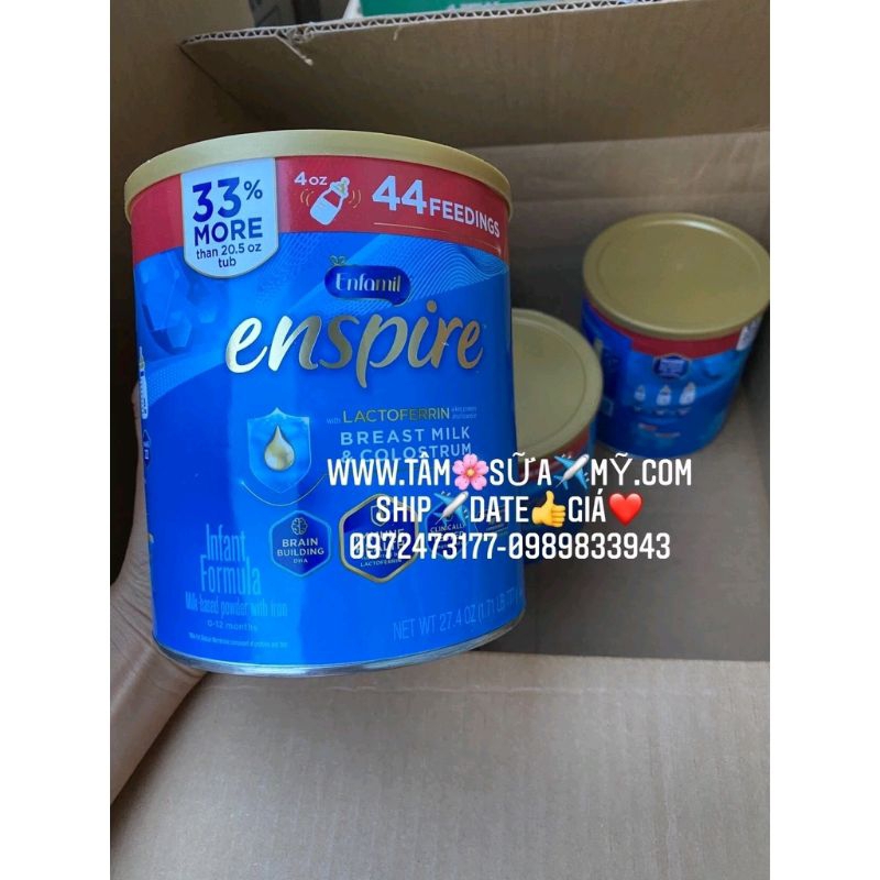Sữa Enfamilk Enspire 777g DATE 1/2024