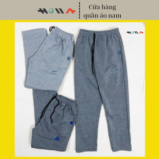 Quần nỉ nam trung tuổi HOHA cao cấp hàng xuất cực xịn - quần dài nam trung niên mặc nhà HH-22