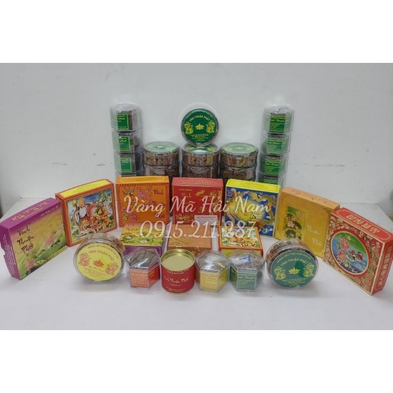 Nhang Khoanh 4h-12h-24h & Nhang Viên Cao Cấp VĨNH THUẬN PHÁT: Thảo Dược / Trầm Hương / Đàn Hương - Hàng Chính Hãng