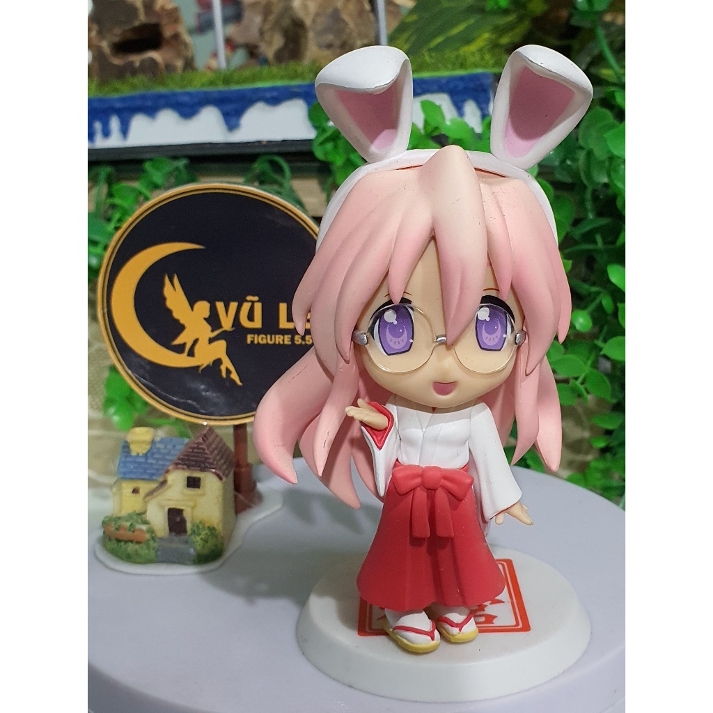 Mô hình Takara Miyuki - Lucky Star chính hãng Banpresto Ichiban Kuji Premium, Anime figure Nhật Bản