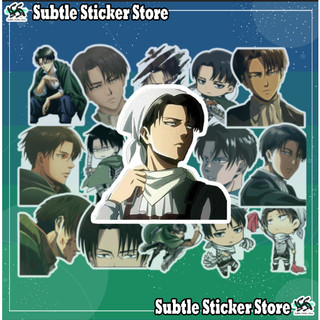 - Set 10/15 Sticker Levi Ackerman / Levi anime/manga Aot / Attack on Titan dán trang trí chống nước
