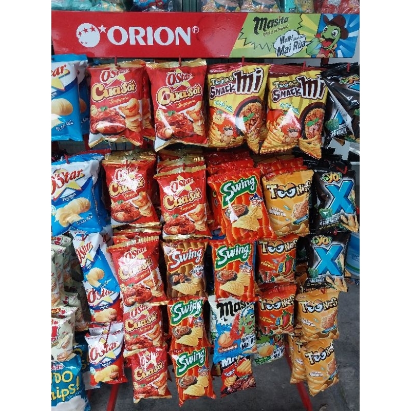 Snack BimBim ORION 32g Đủ Vị ( O'star Toonies Swing Masita ).......