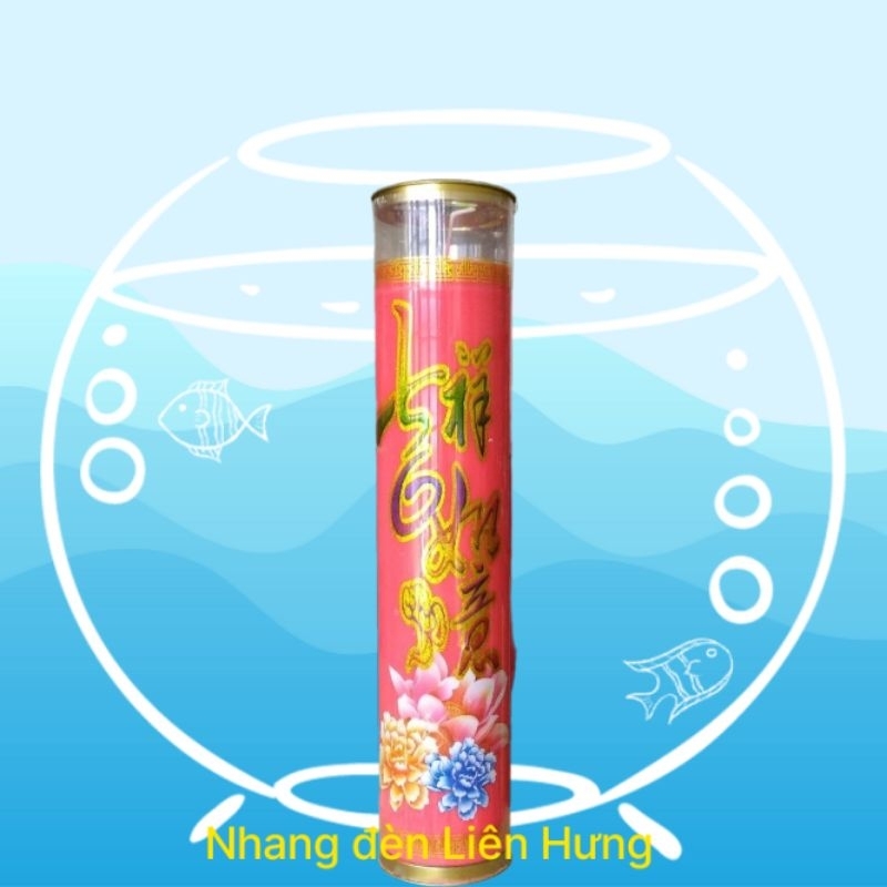 1 cặp nến/đèn cầy sáp bơ cháy 15 ngày