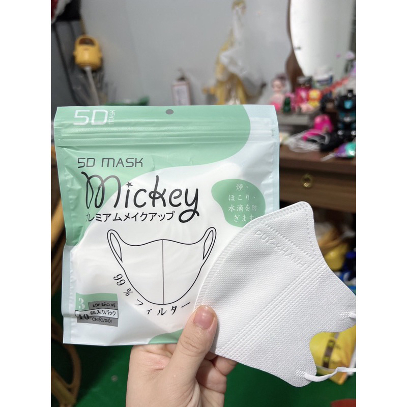 HỘP 100 CÁI KHẨU TRANG Y TẾ 5D DUY KHÁNH