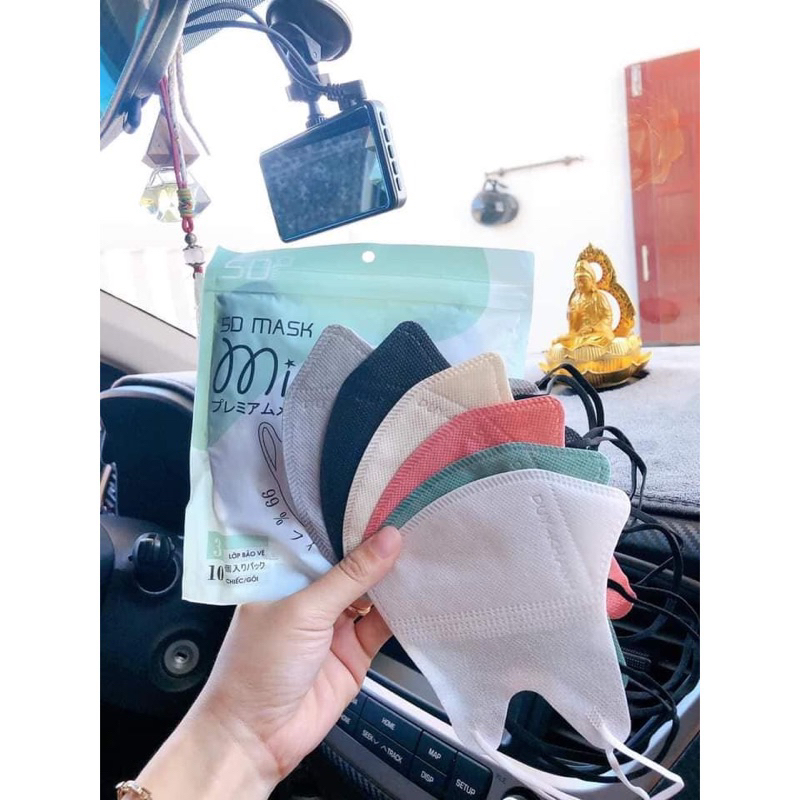 HỘP 100 CÁI KHẨU TRANG Y TẾ 5D DUY KHÁNH