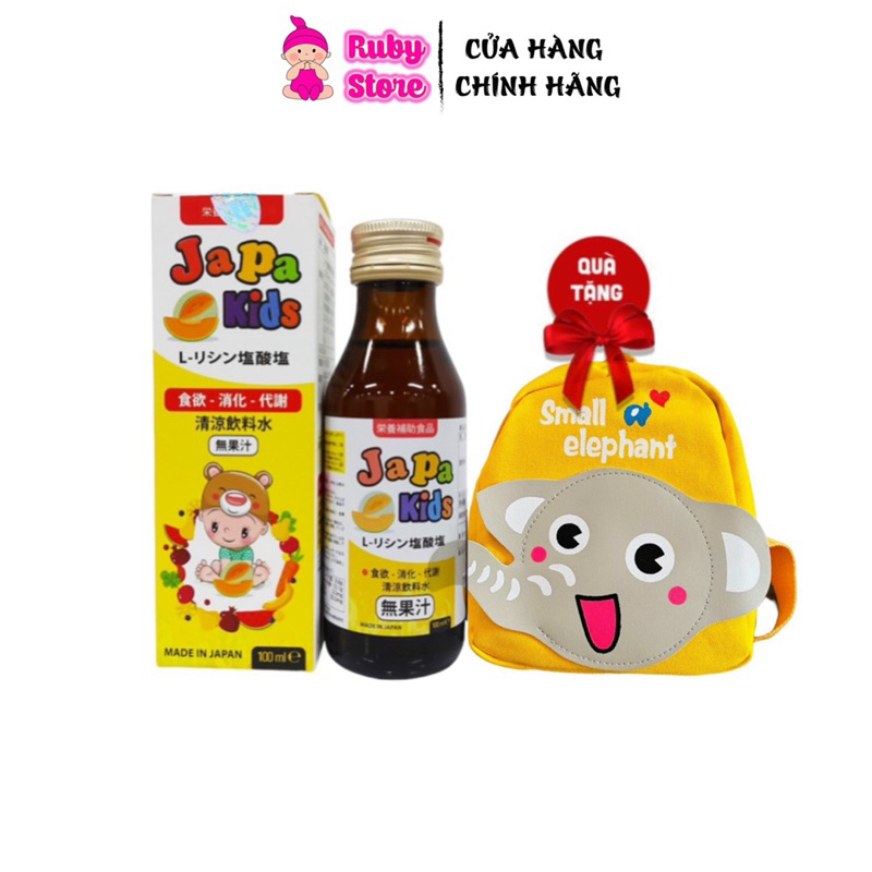 Siro hết biếng ăn cho bé Japa kids chai 100ml