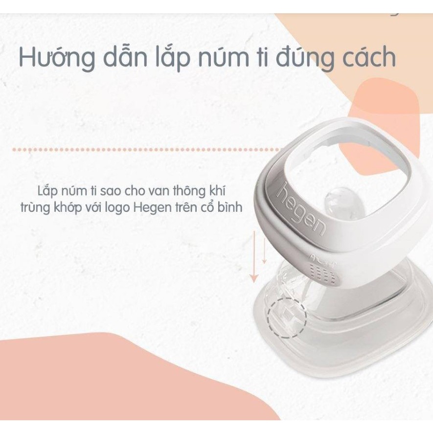 Bình sữa Hegen PPSU 150ml - 240ml .FULL BOX