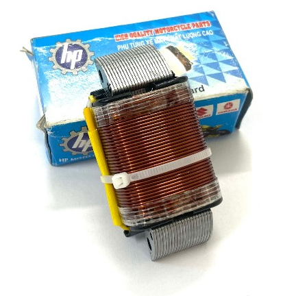 Mobin Đèn, Cuộn Đèn Xe Dream, Wave Siêu Sáng Dây Đồng (Sao Xanh)