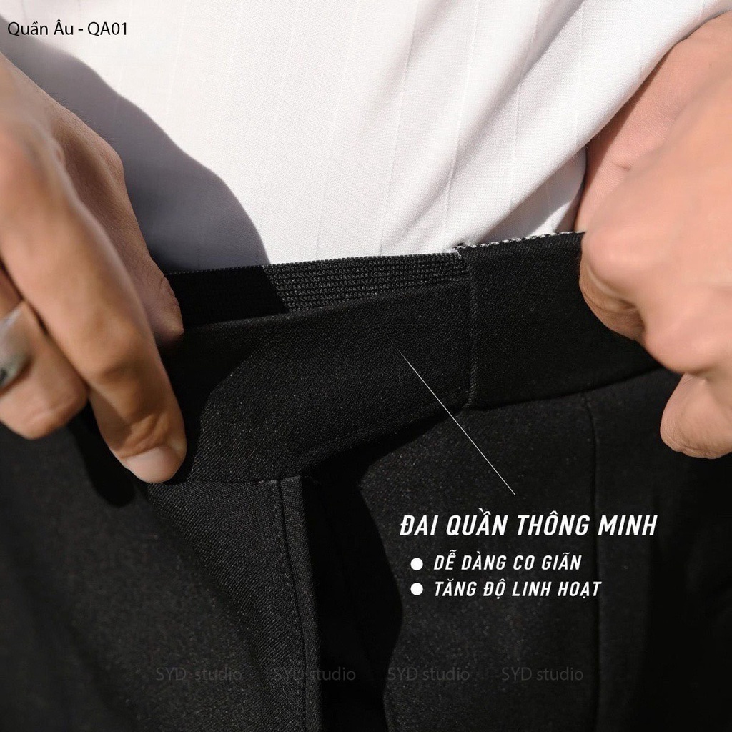 Quần tây âu nam COTTON tab quần siêu co giãn nam 2001store form regular fit thoải mái vận động trẻ trung công sở Qa01