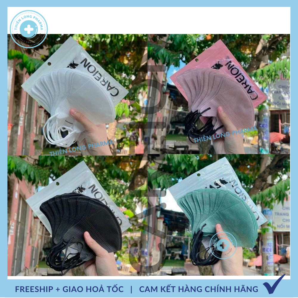 Set 150 Chiếc Khẩu trang 5D THÁI LAN, 5D MASK CAREION kháng khuẩn dày dặn nhiều màu sắc