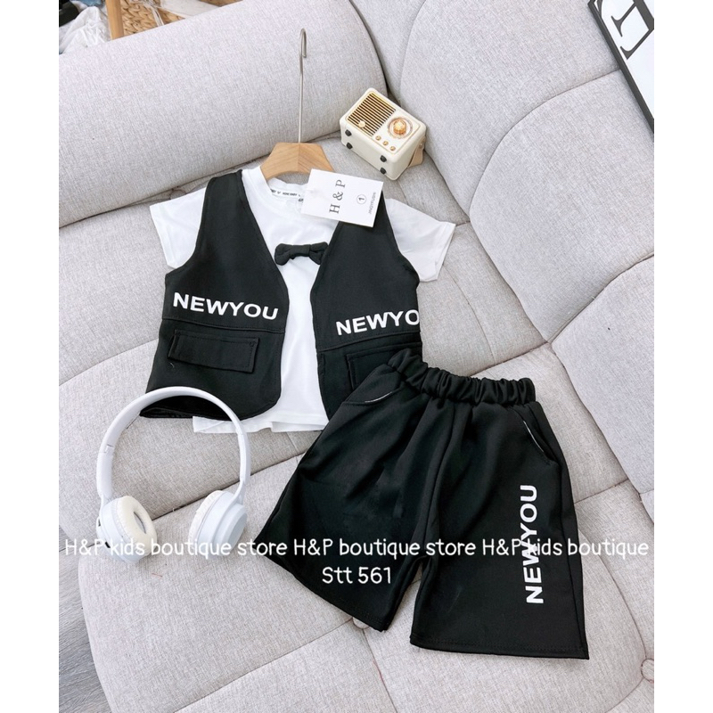 Set Bộ Công tử cho bé trai 8-30kg