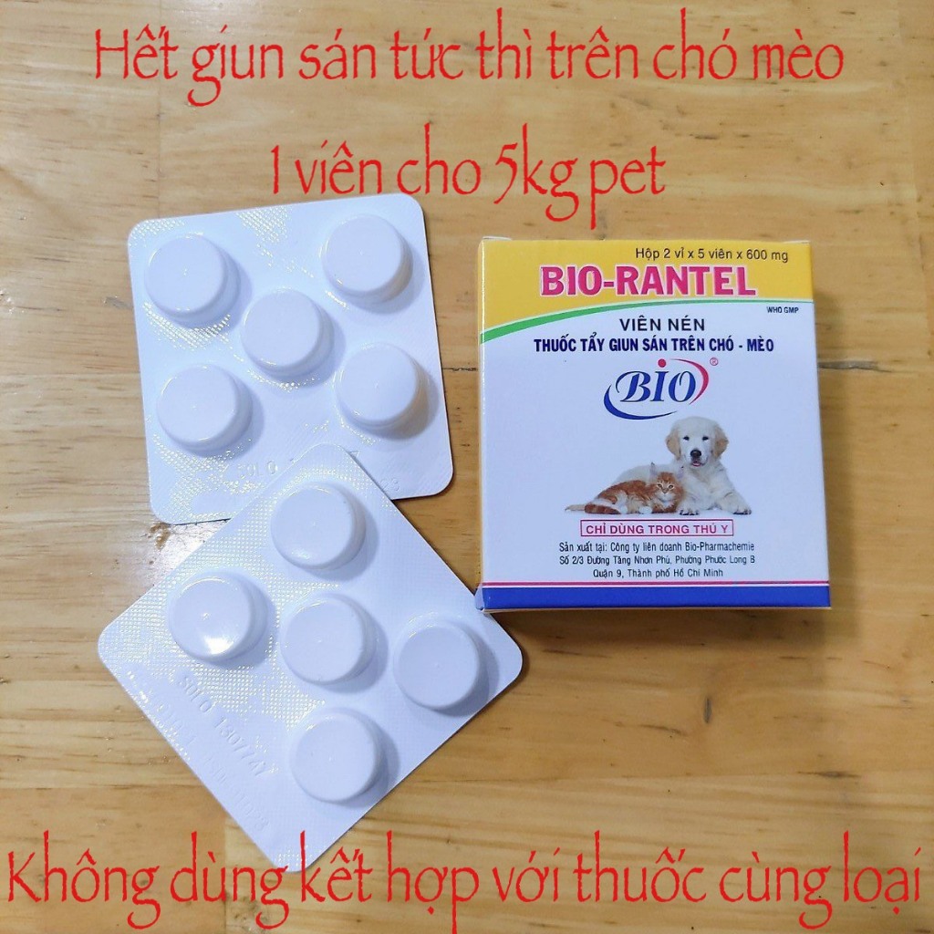 Xổ giun cho chó mèo Vime-deworm