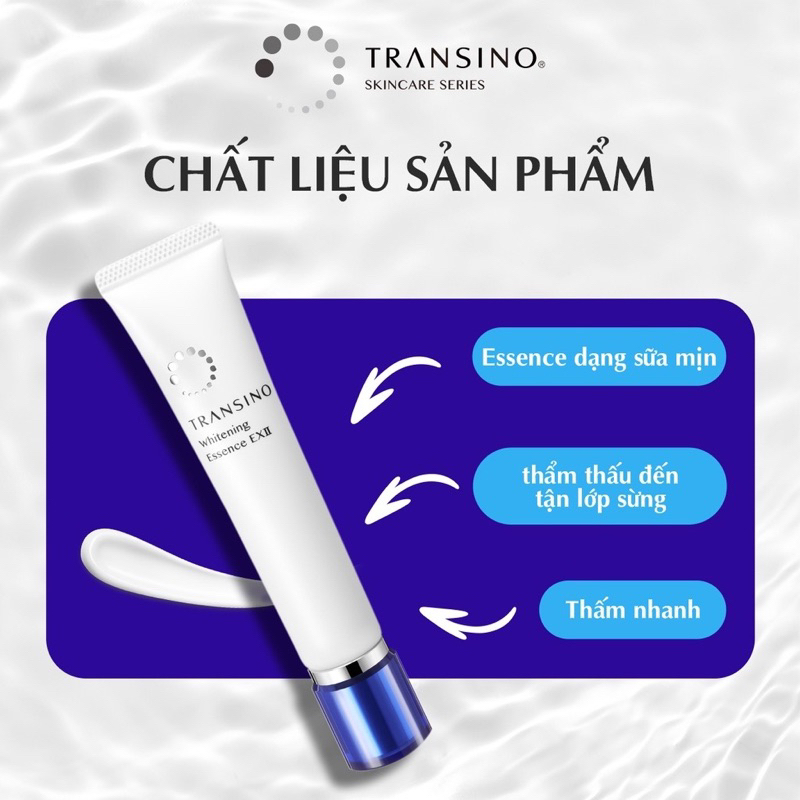 Tinh Chất Dưỡng Trắng Mờ Thâm Nám TRANSINO  50g