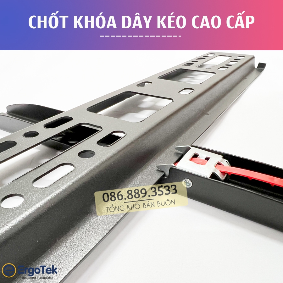 Giá Treo Tivi Siêu Mỏng ErgoTek E93 40 - 75 Inch  / E92 32 - 60 Inch - Khung Giá Treo Tv Sát Tường