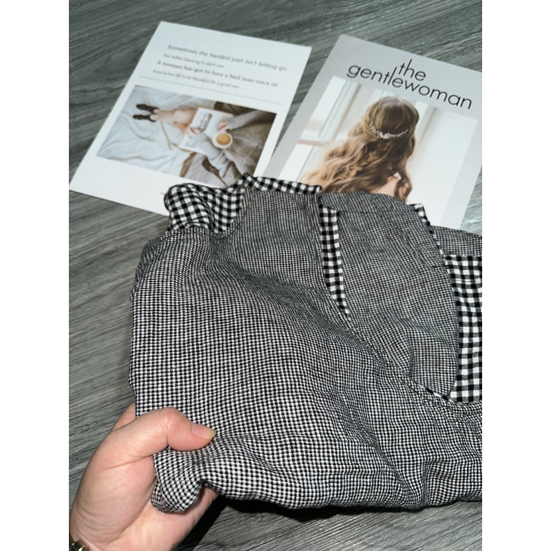 Áo Sát Nách Caro Kẻ Linen XK