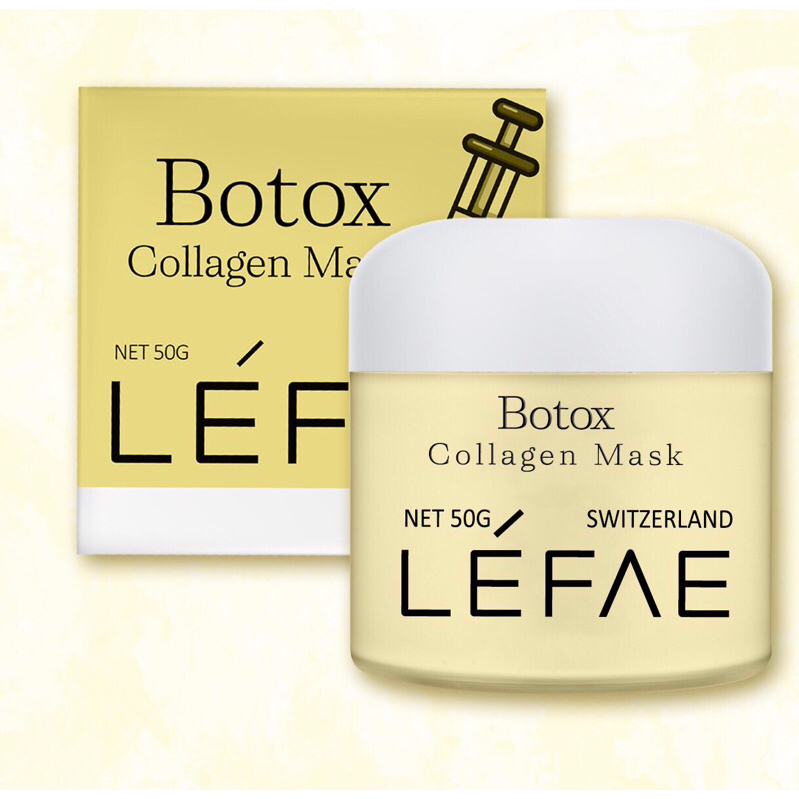 Mặt nạ botox tươi LÉFAE, nạ phục hồi mask botox collagen trẻ hoá, săn chắc căng bóng mịn màng làn da-Kelly