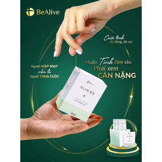 (QC NIO )Giảm cân SLIM BE của BEALIVE hộp 30 viên Kèm Thẻ Bảo Hành Giảm An Toàn
