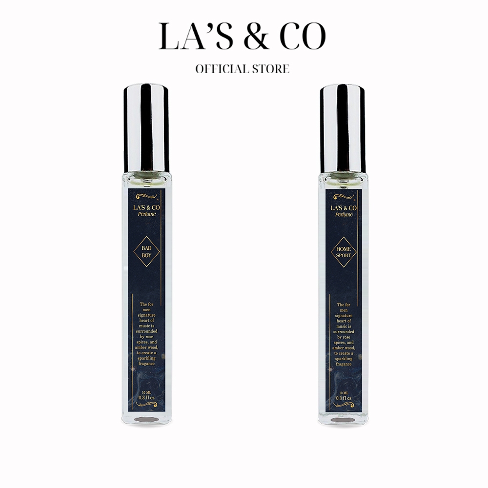 Nước hoa nam Combo nam tính, trẻ trung, phong cách 10ml x 2