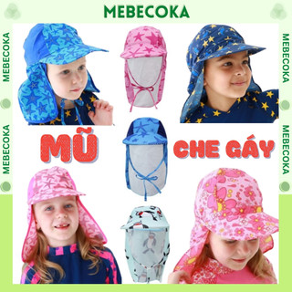 Đồ bơi trẻ em, Mũ bơi che gáy trẻ em chống tia UV, chống nắng loại Cao Cấp