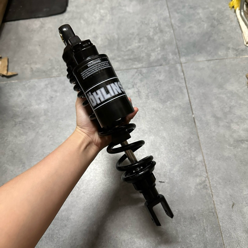 Phuộc sau OHLINS bình dầu full đen cho Vario Vision Click Lead Sh Mode Janus ...
