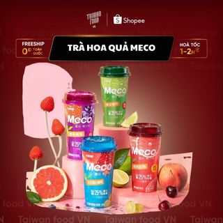TRÀ MECO HOA QUẢ UỐNG LIỀN { TAIWAN FOOD VN } ĐỒ ĂN VẶT