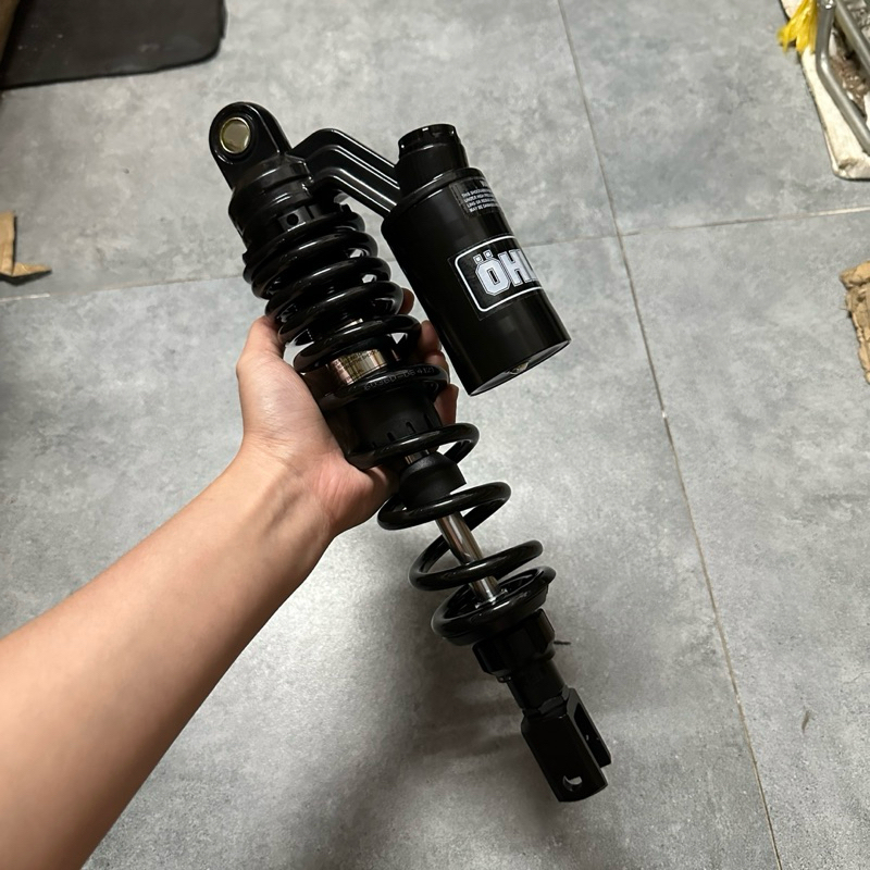Phuộc sau OHLINS bình dầu full đen cho Vario Vision Click Lead Sh Mode Janus ...
