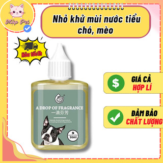 NHỎ KHỬ MÙI HÔI VỆ SINH CHÓ MÈO CAO CẤP - LƯU HƯƠNG DÀI LÂU-[CHÍNH HÃNG]