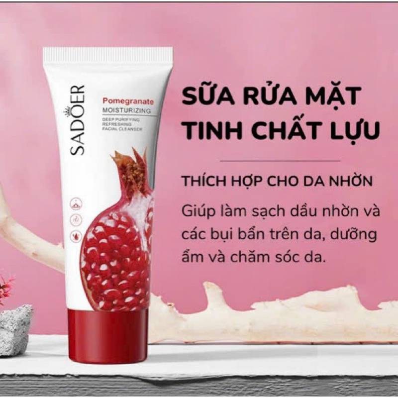 Sữa rửa mặt nhau thai cừu làm sạch sâu, giảm mụn, se khít lỗ chân lông