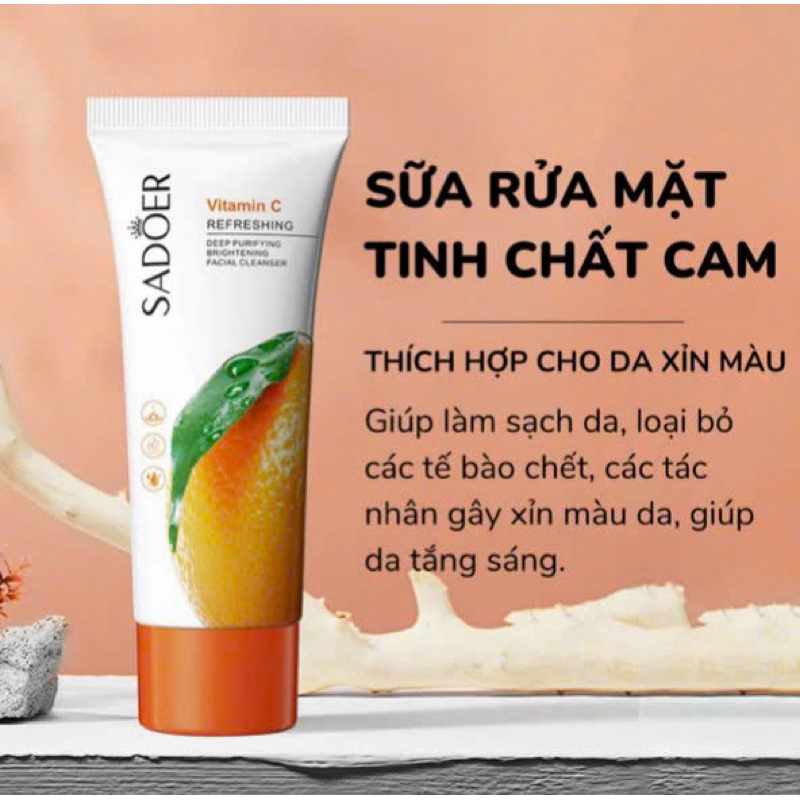 Sữa rửa mặt nhau thai cừu làm sạch sâu, giảm mụn, se khít lỗ chân lông