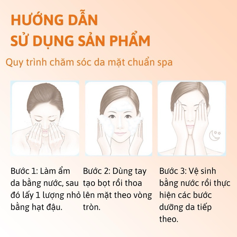Sữa rửa mặt nhau thai cừu làm sạch sâu, giảm mụn, se khít lỗ chân lông
