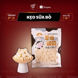 KẸO NGẬM BÒ SỮA NON { TAIWAN FOOD VN } ĐỒ ĂN VẶT TRUNG
