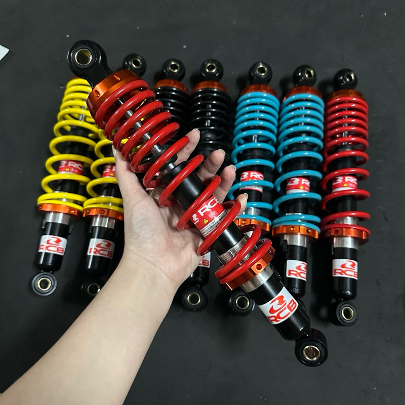 Phuộc nhún sau Rcb 2lông đền cho dream wave futue cub 330mm sirius jupiter taảuus cub 280mm ...