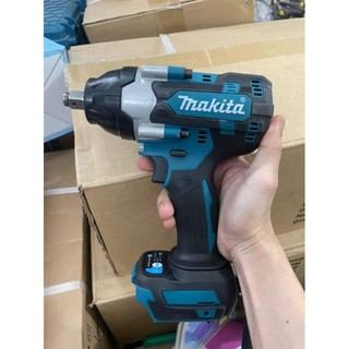 Thân máy siết bulong MAKITA lực siết khủng , chân pin phổ thông , động cơ không chổi than.