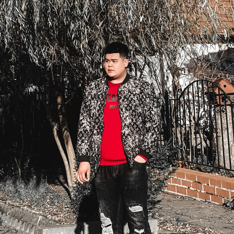 ⚡️ - ÁO BOMBER LV 80-120KG DỆT VÂN DENIM BIGSIZE