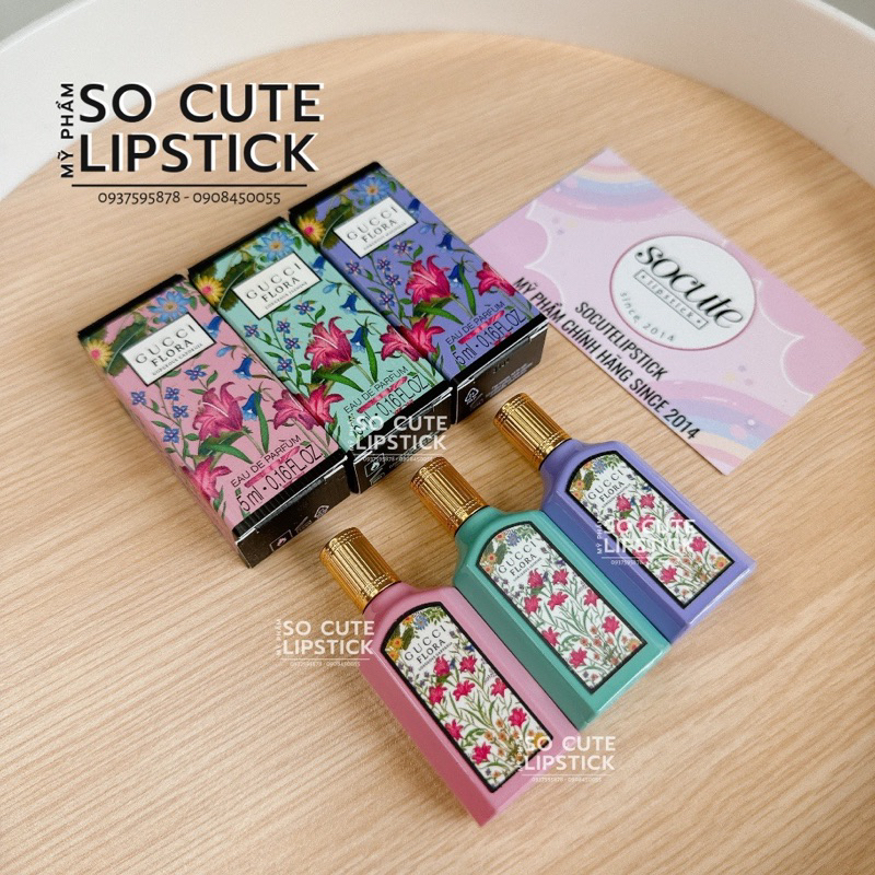 Nước hoa Mini Flora hồng & Flora xanh 5ml 🌸 Quyến rủ ,sexy , gợi cảm🌺