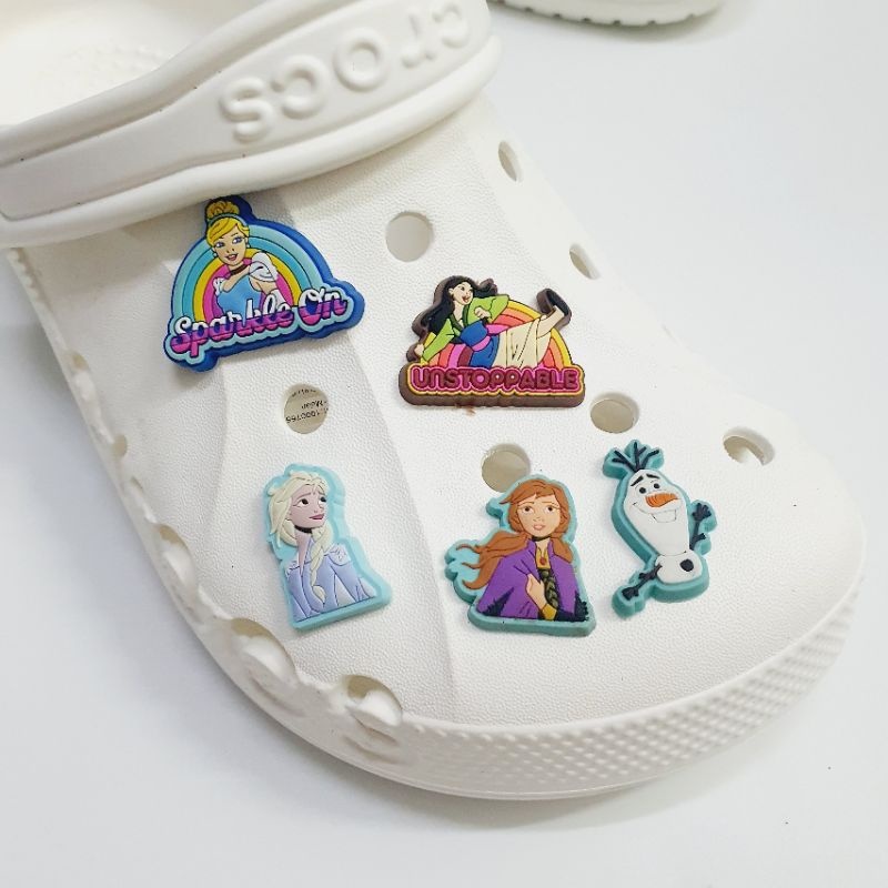 Sticker Jibbitz Crocs Chính Hãng, Hình Charm Gắn Trang Trí Giày Dép Crocs Hoạt Hình Xinh Xắn