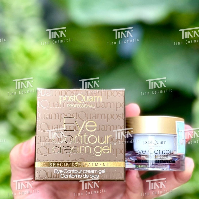 postQuam Eye Contour Gel - Gel dưỡng loại bỏ quầng thâm, bọng mắt và nếp nhăn nhanh chóng