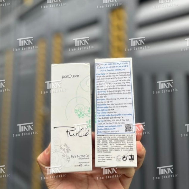 Postquam PURE-T ZONE GEL GEL LOẠI BỎ MỤN NẶNG & KIỂM SOÁT DẦU VÙNG CHỮ T