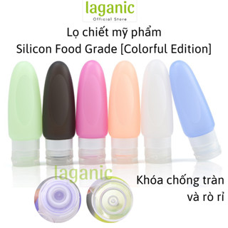  Lọ chiết mỹ phẩm dầu gội du lịch silicon 37ml 60ml 89ml  Colorful Edition  