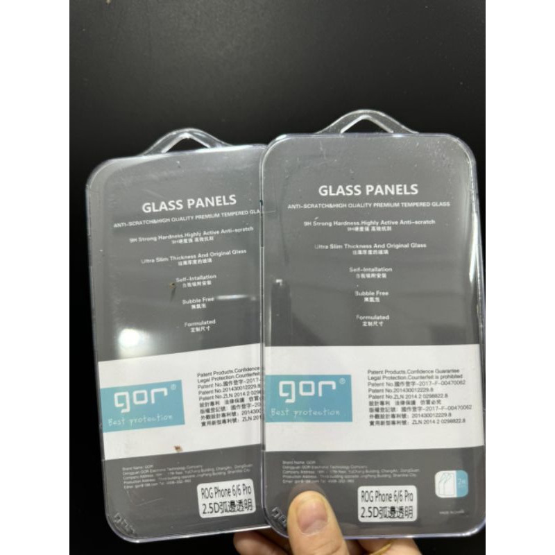 Bộ 2 kính cường lực gor cho asus Rog phone 6/Rog phone 6 pro kính trong suốt siêu mượt