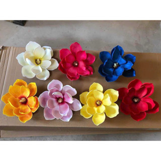   HÀNG ĐẸP  Hoa giả - Bông hoa MỘC LAN  trang trí tết nhà cửa,tháp oản bánh  hoa mộc lan hàng trung loại 1 